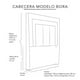 thumbnail image 5 of Cabecera Matrimonial Dicasa Bora Negro, 5 of 6