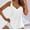 White, variant on BLOCLOALO Camisole Tops for Women Flowy Tops for Women Women Casual V Neck Sleeveless Top Solid Color Vest Pullover Shirt Tunic Tank Tank Top for Women V Neck Blouses for Women Blouses Casual Black L