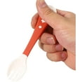 thumbnail image 3 of Baby Spoon, Eco-Friendly Baby Food Spoon, Portable Easy to Wash, Easy to Store Silicone for Children Kids(red), 3 of 5