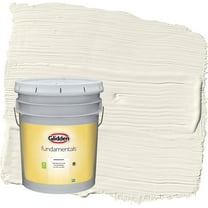 Glidden Fundamentals Horseradish / Beige Flat Interior Paint, 5 Gallon