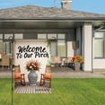 thumbnail image 3 of Amhnf Welcome To Our Porch Garden Flag For Home Outdoor Garden Yard Decor 12x18 inch, 3 of 5
