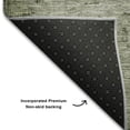 thumbnail image 5 of Addison Rugs Mayfield Premium Machine Washable Transitional Modern Fern Round Rug, 8' x 8', 5 of 5
