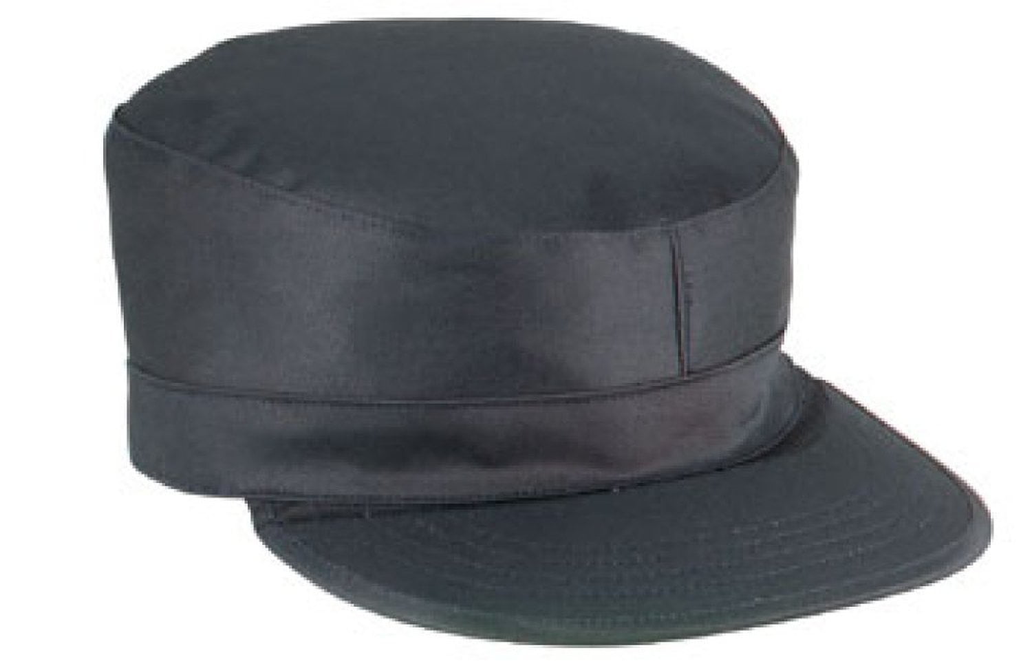 Rothco Gov't Spec 2 Ply Poly/Cotton Army Ranger Fatigue Cap Black, 7 3/4