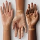 thumbnail image 4 of elf Flawless Finish Foundation, cobertura ligera y media, acabado semimate, caramelo, 0,68 onzas líquidas (20 ml), 4 of 5