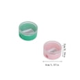 thumbnail image 3 of Clearance! Kbndieu Round Mini Pencil Sharpener Colored Transparent Hole Pencil Sharpener, 3 of 6