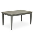 thumbnail image 2 of Gray Wooden 7Pc Dining Set with Rectangular Table / Seats 6 in Modern Dining, 2 of 3