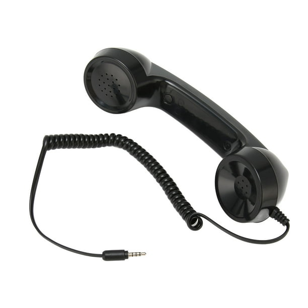 Récepteur de téléphone rétro universel, casque d'appel pour