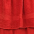 thumbnail image 2 of Cotton Paradise 100% Cotton 6 Piece Towel Set, Soft Absorbent Quick Dry Towels for Bathroom, Red, 2 of 7