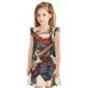 thumbnail image 1 of Fotbe Samurai Frog Guitar Vestido de Dormir para Niñas de 3 a 10 Años, Mangas Cortas, Estilo Princesa, Pijama Camisón con Mangas Voladas-Large, 1 of 6