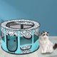 thumbnail image 1 of Parque de juegos portátil para mascotas, parque de juegos plegable para perros, tienda de campaña para cachorros, perros, gatos, conejos, ideal para viajes en interiores y exteriores, viene, 1 of 5