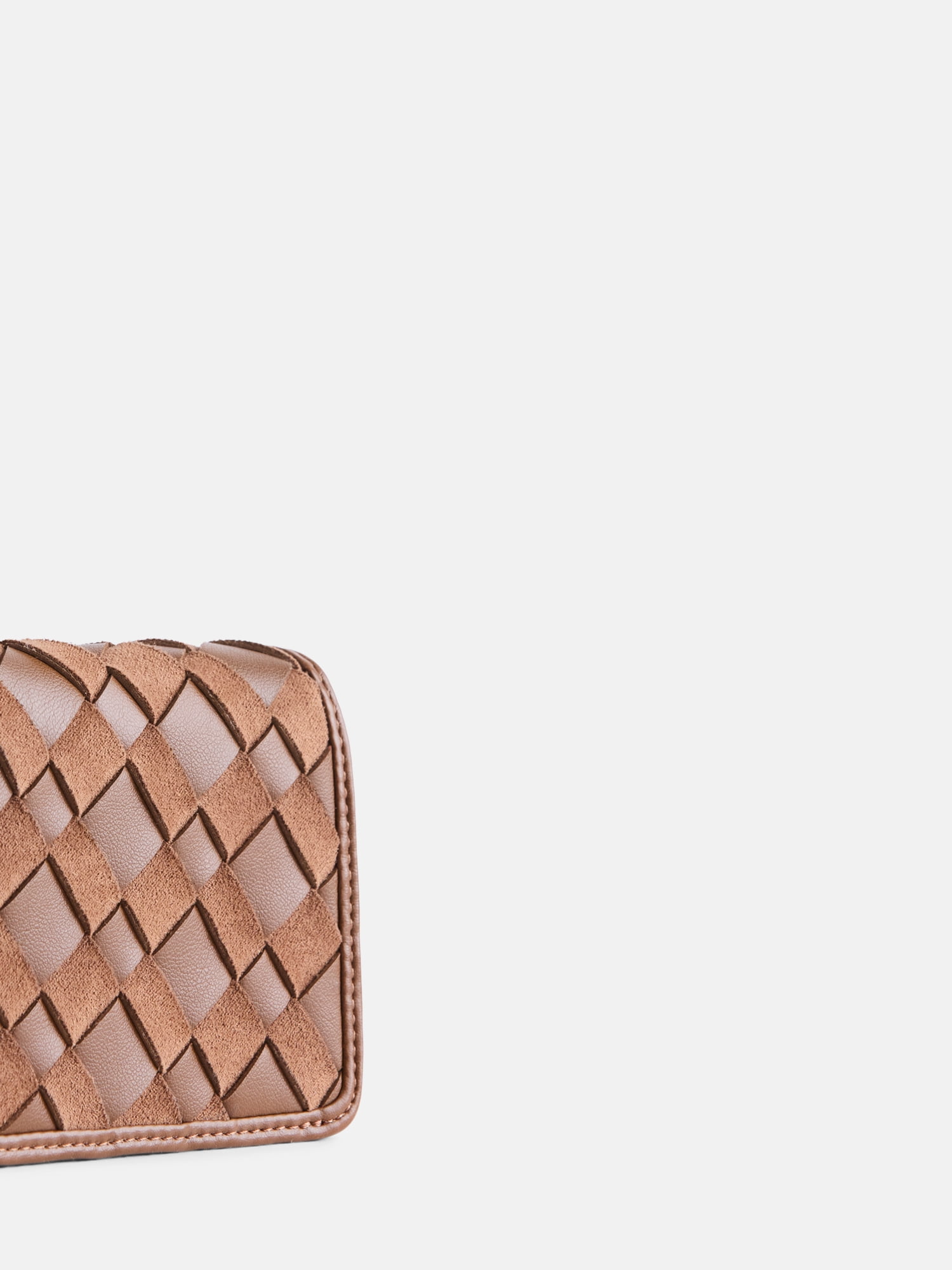Scenario Women's Woven Bifold Wallet, Autumn Brown