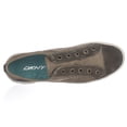thumbnail image 2 of Womens DKNY BR-1009 Laceless Slip On Fashion Sneakers, Brown/Olive, 2 of 6