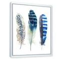 thumbnail image 3 of Designart 'Colourful Boho Art Feathers I' Bohemian & Eclectic Framed Canvas Wall Art Print, 3 of 5