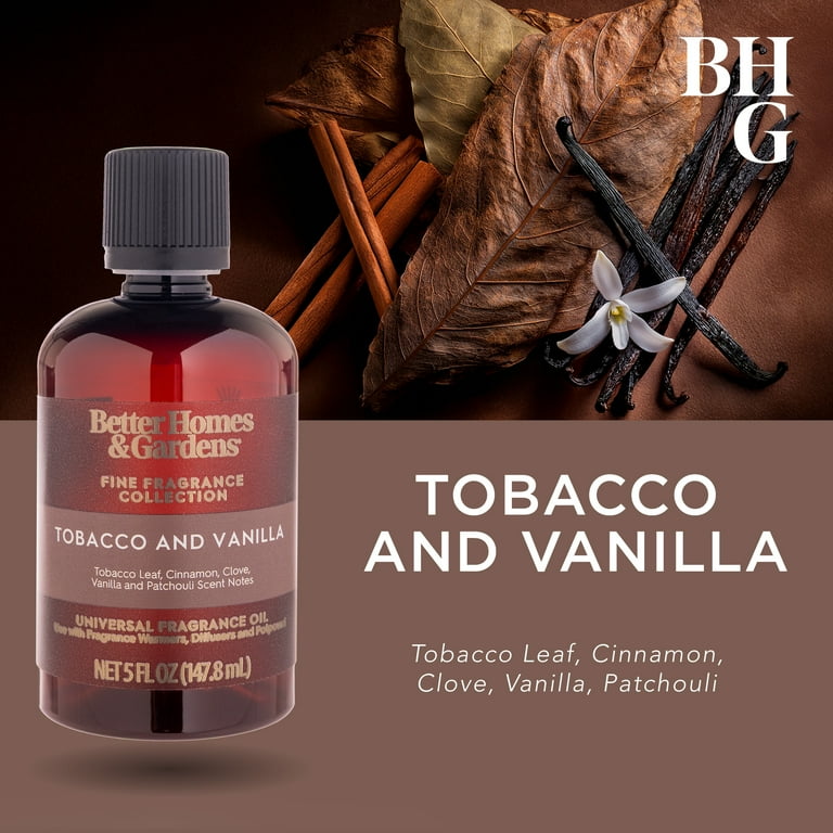 tobacco and vanilla essential oil Better Homes & Gardens Fine Fragrance Universal Oil, Tobacco and Vanilla, 5  fl oz