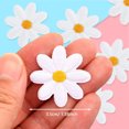 thumbnail image 4 of keepw 20 Pieces Flower Appliques DIY Craft Embroidered Patches Handicraft Decoration Accessory for Clothes Backpack Bags, 4 of 6