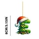 thumbnail image 4 of Árbol de Navidad Acrílico 2D con 26 Letras, Colgante Decorativo para Fiestas Navideñas Familiares., 4 of 4