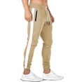 thumbnail image 1 of Yidarton Mens Joggers Sweatpants Slim Lightweight Track Pants Zipper Pockets, 1 of 8