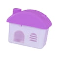 thumbnail image 4 of Fzaqwen Hamster Hide House Cage Small Animal Habitat for Dwarf Hamsters Rat Hedgehog Violet, 4 of 8
