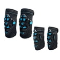 thumbnail image 4 of Almohadillas para el codo para niños Padres de Conjunto de cómodos protectores portátiles de protección portátiles para patinar al aire libre Amoratado, 4 of 8