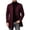 Wine, variant on Men's Pea Coat Slim Fits Winter Trench Overcoat,Stand Collar Button Front Outerwear with Pocket,Dress Jacket For Business Office Casual Warm Wear,Gray,M