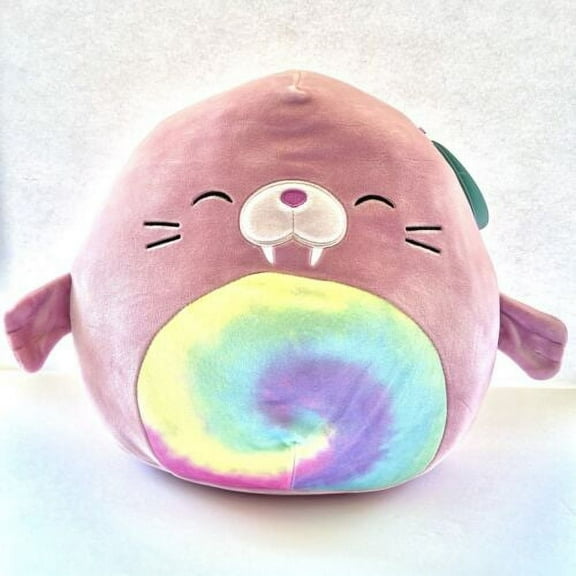 Squishmallows Rou the Pink Walrus 11" Plush Toy Stuffed