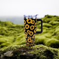 thumbnail image 4 of Sunflower Tumbler 30 oz Tumbler with Handle and Straw Lid Leak Proof - Sunflower Coffee Mug Travel Cup Insulated for Hot Cold Ice Drink - Mother''s Day Birthday Sunflower Gifts for Women Cup, 4 of 5
