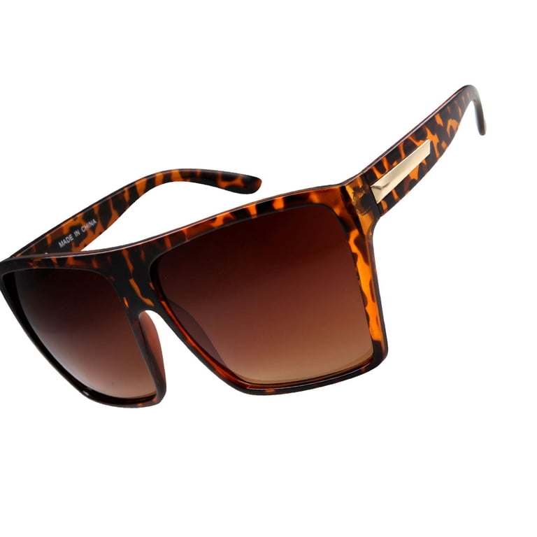 grinderPUNCH Large Retro Style Flat Top Aviator Square Adult  display picture 2