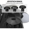 thumbnail image 6 of Prociv 10 in 1 Metal Thumbsticks for PS5 Edge Controller, 6 Analog Stick Joystick 4 Back Paddles Triggers Buttons Interchangeable Replacement for PS5 Edge Controller (Black), 6 of 8