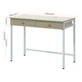 thumbnail image 4 of Yoneston 40 Inch Small Computer Desk with 2 Drawers, Vanity Desk with Storage for Bedroom, Home Office Working Table for Bedroom & Small Spaces, Beige, 4 of 8