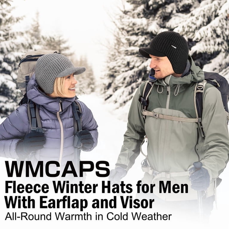 Wmcaps Winter Beanie with Brim and Ear Flaps photo 8