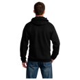 thumbnail image 4 of Port & Company Tall Essential Fleece Pullover Hooded Sweatshirt-XLT (Jet Black), 4 of 8
