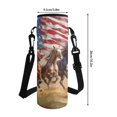 thumbnail image 6 of ZUXONGSY Horse American Flag Print School Backpack School Bag Bookbag Set Lunch Bag Pencil Case Bottle Holder 4pcs Set Modern Kids Bookbag with Shoulder Strap for Preschool, Kindergarten, Elementary, 6 of 6