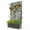 Large, variant on Garderth Metal Planter Box With Trellis,Metal Raised Garden Bed With Trellis,Galvanized Outdoor Privacy Screen On Locking Wheels,Deep Planter With Drainage For Climbing Plants Flowers,Patio Balcony