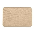thumbnail image 1 of Bathroom Rug Super Absorbent Polyester Fiber Non Slip Doormat for Living Room Bedroom Entryway 60x40cm, 1 of 5