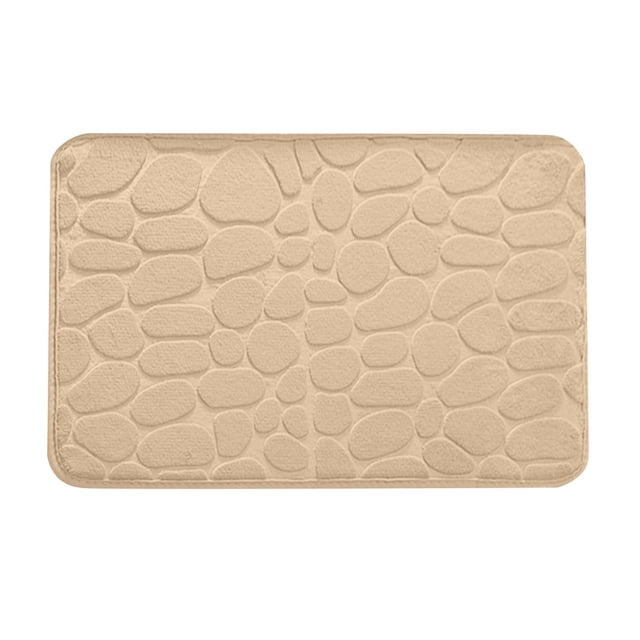 WIFKLSIIPG Bathroom Rug Super Absorbent Polyester Fiber Doormat for Living Room Bedroom Entryway 60x40cm
