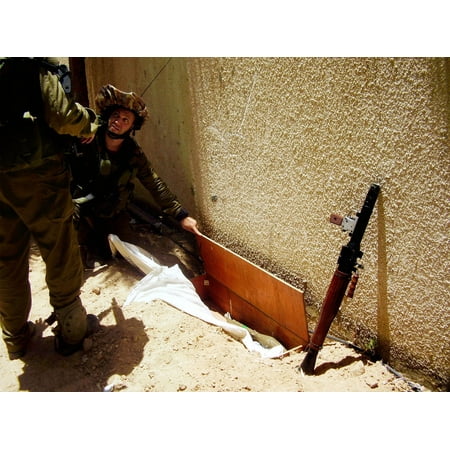 - LAMINATED POSTER May 21, 2008 A missile launcher and a number of Anti Tank missiles were discovered hidden in a Pales Poster Print 24 x 36