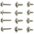 thumbnail image 2 of Dorman 02404 Door Interior Trim Panel Retainer Chrome (Pack of 12), 2 of 2
