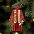 thumbnail image 6 of Personalized Graduation Ornament 2026 Class of 2026 Graduation Christmas Ornament Acrylic Hanging Decor with Gown Stole for College University Graduate Gifts Her Him, 6 of 7