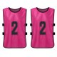 thumbnail image 5 of TFixol 6 piezas de pinnies de fútbol para adultos, camisetas de equipo de fútbol de secado rápido, 5 of 8