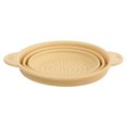 thumbnail image 2 of Cesta De Drenaje Cesta de drenaje plegable de silicona para lavabo de limpieza de frutas y verduras (color albaricoque L) Ehuebsd Libre de BPA, 2 of 7
