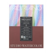 Fabriano Studio Watercolor Pad, Cold-Press, 11in x 14in, 90 lb., 20 Sheets