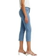 thumbnail image 3 of Women's Levi's® 311 Shaping Capris Color: Lapis Level Size: 30(US 10)M, 3 of 4