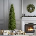 thumbnail image 5 of National Tree Company 7.5 ft Pre-Lit Jersey Fraser Fir Full Artificial Christmas Tree, 1,250 Multicolor Lights, 3,144 Tips, Includes Stand, Green, 5 of 8