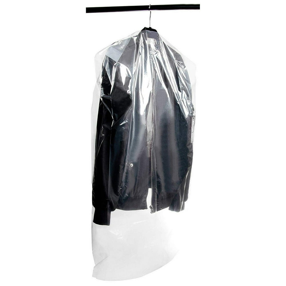 Juvale Dry Cleaner Bags 50Pack Garment Dry Cleaning Cover Bags