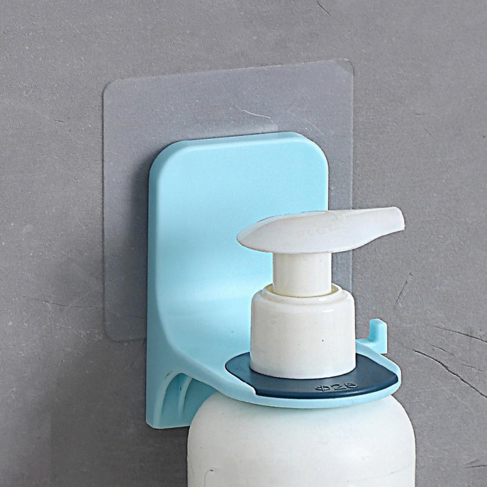 Shower Gel Bottle Rack Hook Bracket Bathroom Wall Paste Shampoo Suction