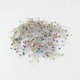 thumbnail image 3 of Sewing Pins, Straight Quilting Pins With Pearlized Heads, Jewelry Diy, Craft Projects, Stainless Steel, Multicolor Glass Heads, Widely Applied, Unique Process Ensures Not Easy To Rust, 3 of 6