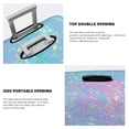 thumbnail image 5 of Balery Luggage Cover Fantasy Gradient Print Suitcase Covers for Luggage Elastic Washable Suitcase Protector Fits 18-32 Inch Luggage-Small, 5 of 9