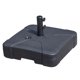 thumbnail image 1 of Soporte con peso,Base de sombrilla ajustable para patio llena de agua,Base para sombrilla para exteriores rellenable con agua,Base para sombrilla cuadrada con capacidad de 40 kg,Base de, 1 of 7