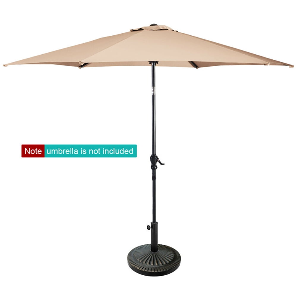 Aimee Lii 31.5 lbs Market Heavy-Duty Outdoor Stand Bronze Umbrella Base, Patio Umbrella Base