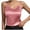 A Pink, variant on Horkkom Silk Tank Tops for Women Satin Casual Sleeveless Tops Summer Crew Neck Comfy Soft Tank Shirt